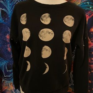 Moon phases sweatshirt